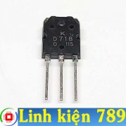 D718 2SD718 Transitor NPN 8A 120V TO-247 Mới 100%